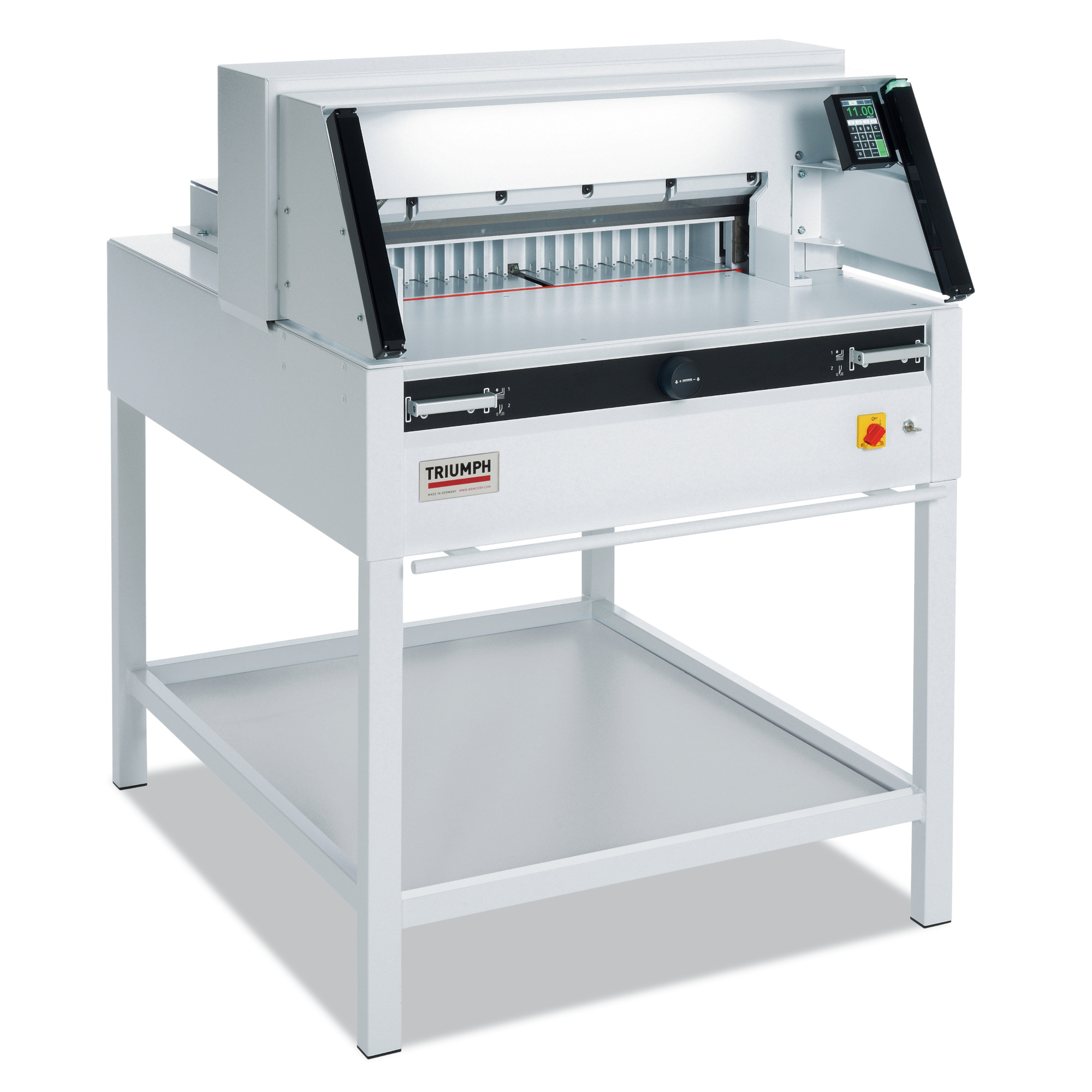 MBM Triumph VRCut Ready Automatic Programmable Paper Cutter — 25.5in. Width, IR Safety Curtain, Digital Touchpad, Model# 6660